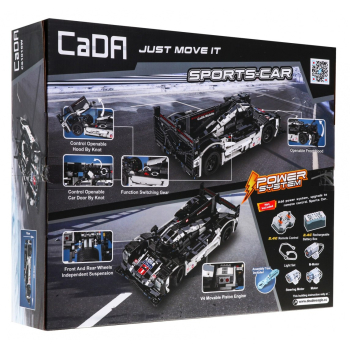 Klocki techniczne CaDA 1586 el. Autko sportowe 919 SPORTS-CAR dla dzieci 8+